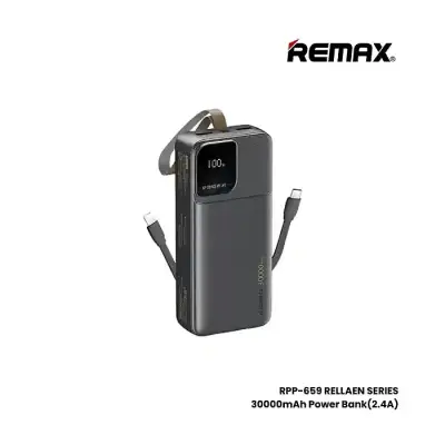 Remax RPP-659 Rellaen Series 30000mAh Powerbank WithBuilt-In...